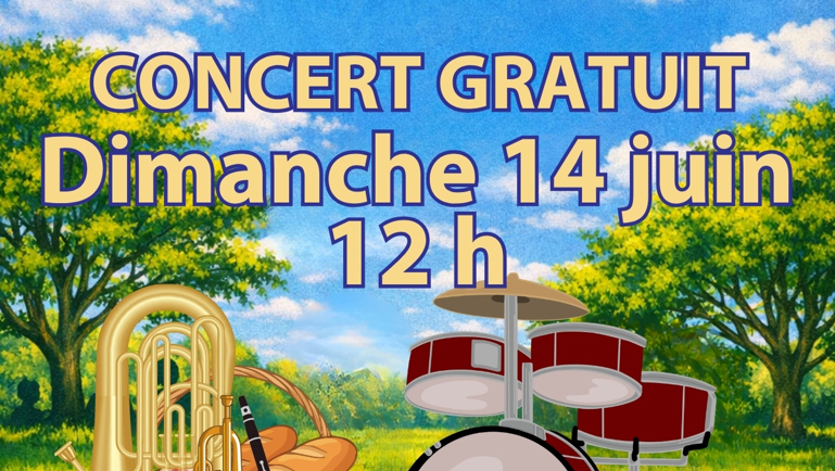 Pique nique musical Concert gratuit dimanche 14 juin 12h