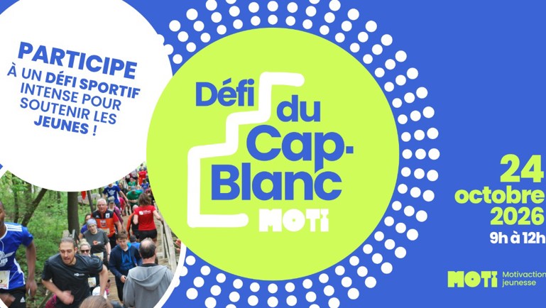 Participe à un défi sportif intense pour soutenir les jeunes! Défi du Cap-Blanc 24 octobre 2026 9 h à 12 h