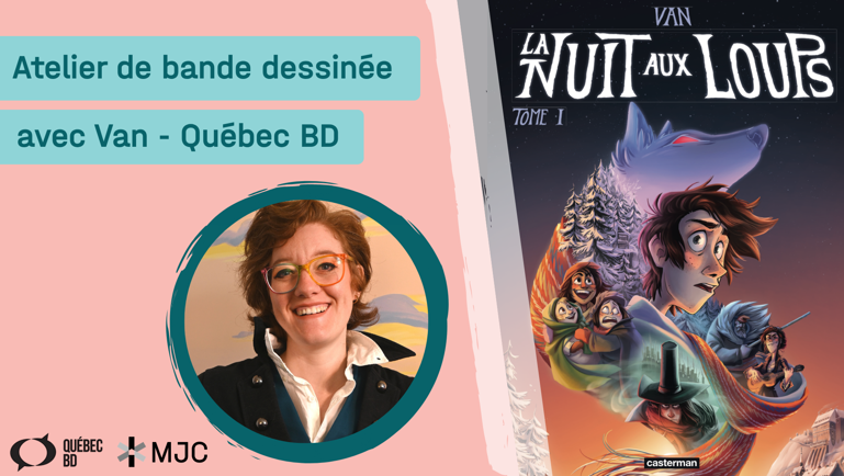 Atelier de Bbande dessinée avec Van - Québec BD