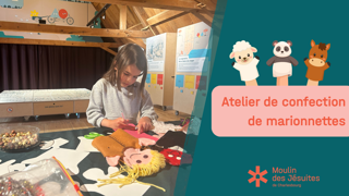 Atelier de confection de marionnettes