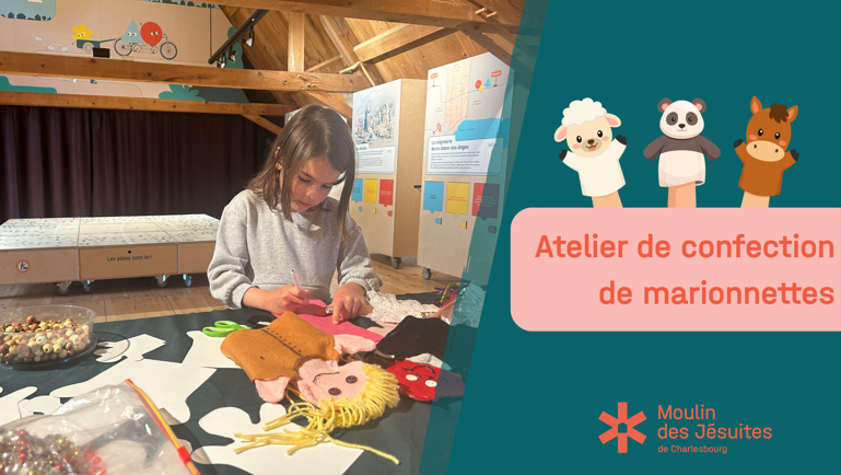 Atelier de confection de marionnettes