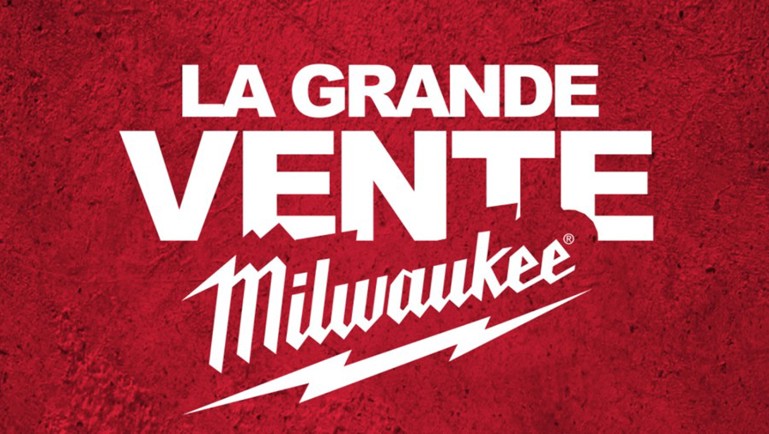 Affiche la grande vente Milwaukee